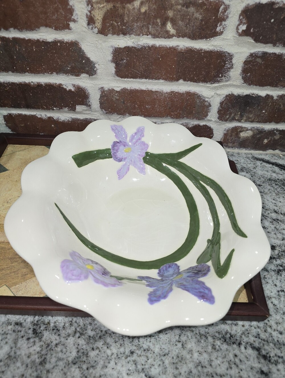 PITCHER AND BOWL VINTAGE HANDMADE - Picture 4 of 4